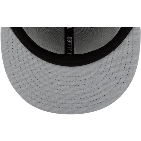 Mens NBA Snapback Cap Adjustable 9Fifty Hat Black White Embroidered Team Logo - Picture 5 of 8